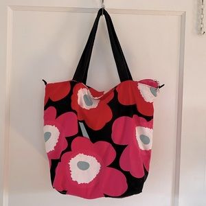 Marimekko Poppy Breast Cancer Awareness Tote